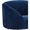 Meridian Furniture,Ritz Velvet Chair - 3 of 4