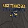 Men's East Tennessee State University Official Stacked T-Shirt - 2 of 4