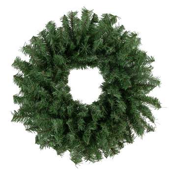 Northlight 20" Unlit Canadian Pine Artificial Christmas Wreath