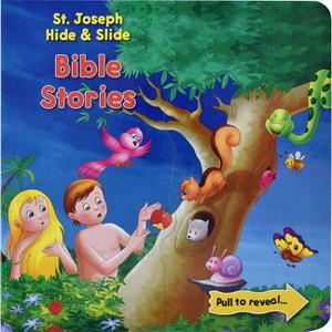 St. Joseph Hide & Slide Bible Stories - by  Thomas J Donaghy (Board Book) - 1 of 1