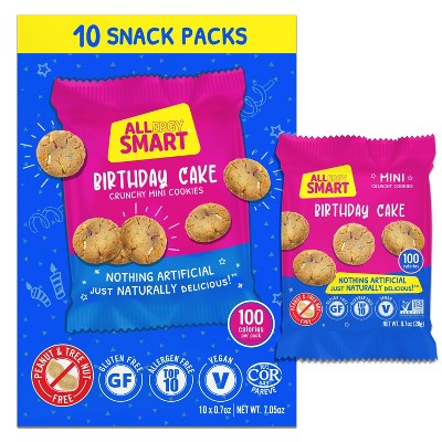 Allergy Smart Birthday Cake Multipack - 200g/10ct