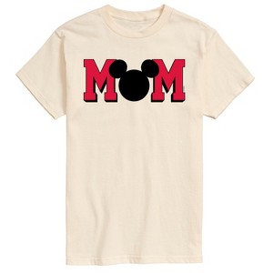 Men's - Disney - Mom Mouse Silhouette Short Sleeve Graphic T-Shirt - 1 of 3