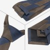 INSPIRE CHIC Men's Striped Regular Contrast Color Necktie - 3 of 4
