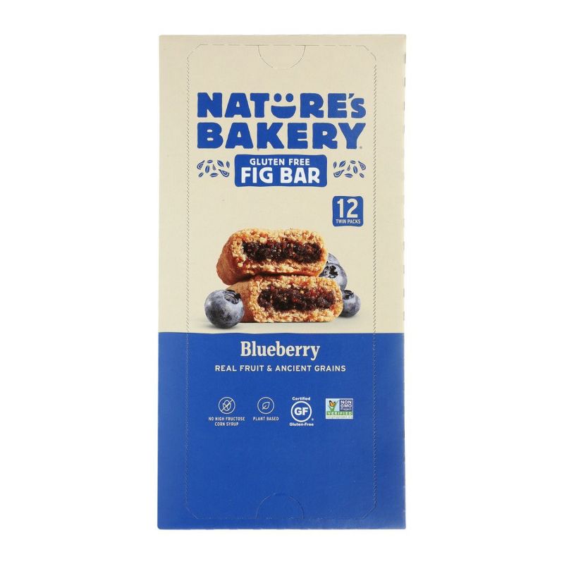 Nature's Bakery Blueberry Fig Bars - 12 bars, 2 oz, 1 of 8