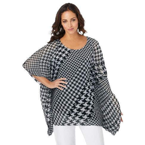 Jessica London Women's Plus Size Caftan Top : Target