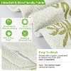 BAFODE Memory Foam Bamboo Pillow for Sleeping-Cool & Breathable Cover with Zipper Rayon Derived from Bamboo - Relieves Neck Pain - Back/Stomach, White - 4 of 4