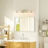 Rectangular Aluminum Framed Wall Bathroom Vanity Mirror - 3 of 4