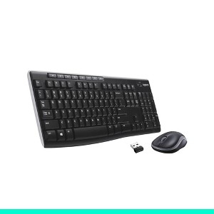 Logitech Wireless Keyboard and Mouse - 1 of 4