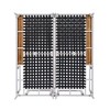 Okak Modern Oversized Outdoor Chaise Lounge,2 in 1 Padded Chaise Lounges with Wooden Side Tables and Adjustable Legs for Poolside,Deck,Garden - 4 of 4