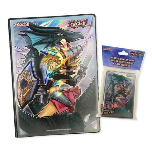 Offici YuGiOh Dark Magician Girl the Dragon Knight 9-Pocket Duelist Portfolio 