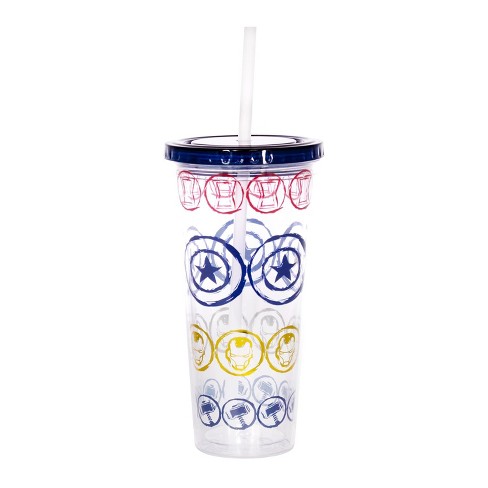 Copco Sierra 2-pack 24 Ounce Iced Beverage Tumbler Cup With Straw