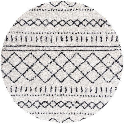Arizona Shag ASG741 Power Loomed Indoor Rug -Safavieh