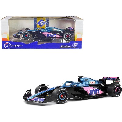 Alpine A523 Blue Edition "BWT" Formula One F1 "Presentation Version" (2023) "Competition" 1/18 Diecast Model Car by Solido