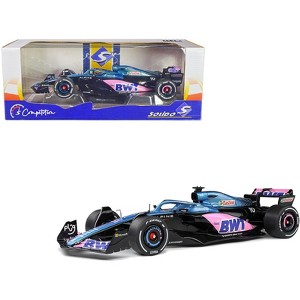 Alpine A523 Blue Edition "BWT" Formula One F1 "Presentation Version" (2023) "Competition" 1/18 Diecast Model Car by Solido - 1 of 4