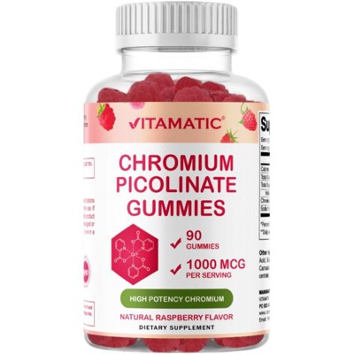 Vitamatic Chromium Picolinate 1000 mcg - 90 Gummies