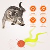 Allforpaws Interactive Cat Toy Thrill Jumping Ball Cat Toy, Orange - 2 of 4