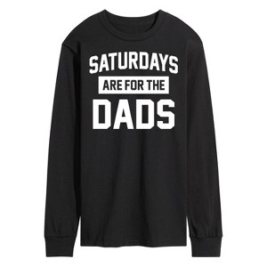 Men's - Instant Message - Saturdays Are For The Dads Long Sleeve Graphic T-Shirt - 1 of 4