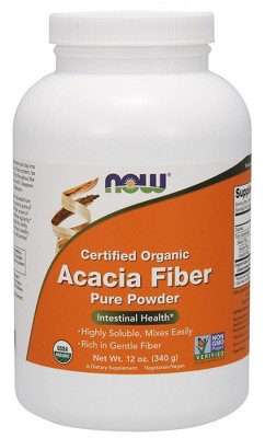 Organic Acacia Fiber by Now Foods  -  12 oz Powder