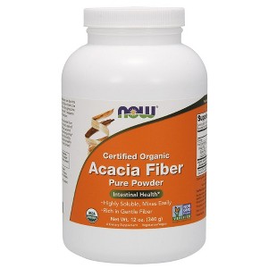 Organic Acacia Fiber by Now Foods  -  12 oz Powder - 1 of 2