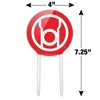 Green Lantern Blackest Night Red Lantern Logo Acrylic Cake Topper - 2 of 4