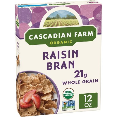 Cascadian Farm Raisin Bran Breakfast Cereal - 12oz