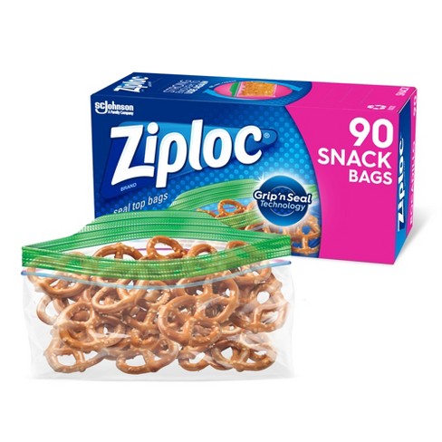 Ziploc® Brand Storage Quart Bags, Plastic Storage Bags for Food, 48 Count 