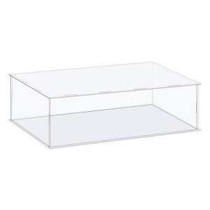 Unique Bargains Acrylic Self-Assembly Dustproof Collectibles Display Cases - 1 of 3