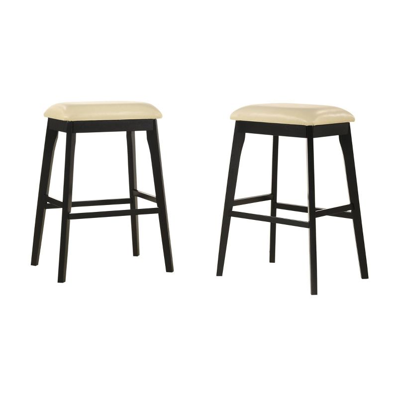 Set of 2 30" Mirabelle Upholstered Barstools - Carolina Chair & Table, 1 of 5