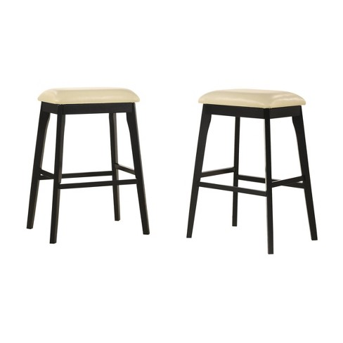 Ina Chair Table, Cream Bar Stools Set Of 3