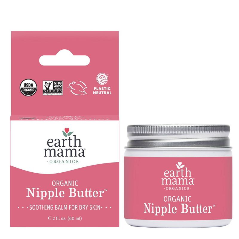 Earth Mama Organics Nipple Butter - 2 fl oz, 3 of 12