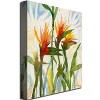 Trademark Fine Art -Sheila Golden 'Birds of Paradise' Canvas Art - 2 of 2