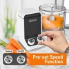 Multifunction Food Processor for Cooking with Ultra Quiet Operation, 12-Cup Capacity, 6 Attachments, 600W Motor - 4 of 4