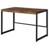 PAGED Home Office Desk 47" L Modern Writing Desk with 3 Storage Drawers and 2-Tier Shelf for Office, Study - 3 of 4