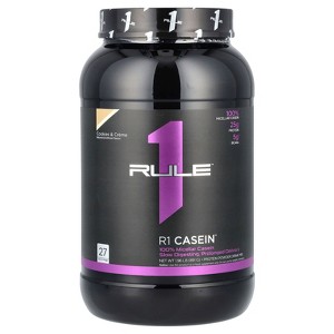 Rule One Proteins R1 Casein, Protein Powder Drink Mix, Cookies & Creme, 1.96 lb (891 g) - 1 of 2