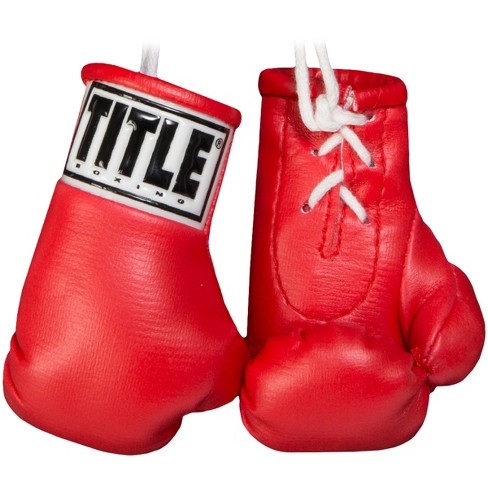 Title Boxing Fusion Tech Hook And Loop Training Gloves - 14 Oz. - Black/red  : Target