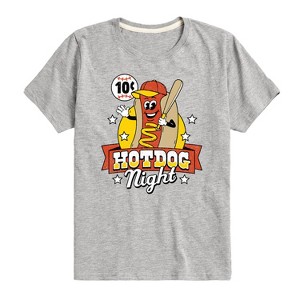Boys' - Instant Message - Ten Cent Hotdog Night Short Sleeve Graphic T-Shirt - 1 of 4