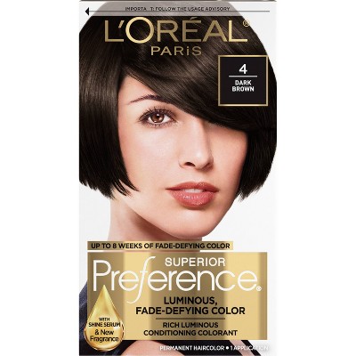 L'Oreal Paris Preference Hair Color, Dark Soft Mahogany/Brown