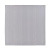 LunaLulinlk Soft Silver Waffle Stripe Shower Curtain - 4 of 4