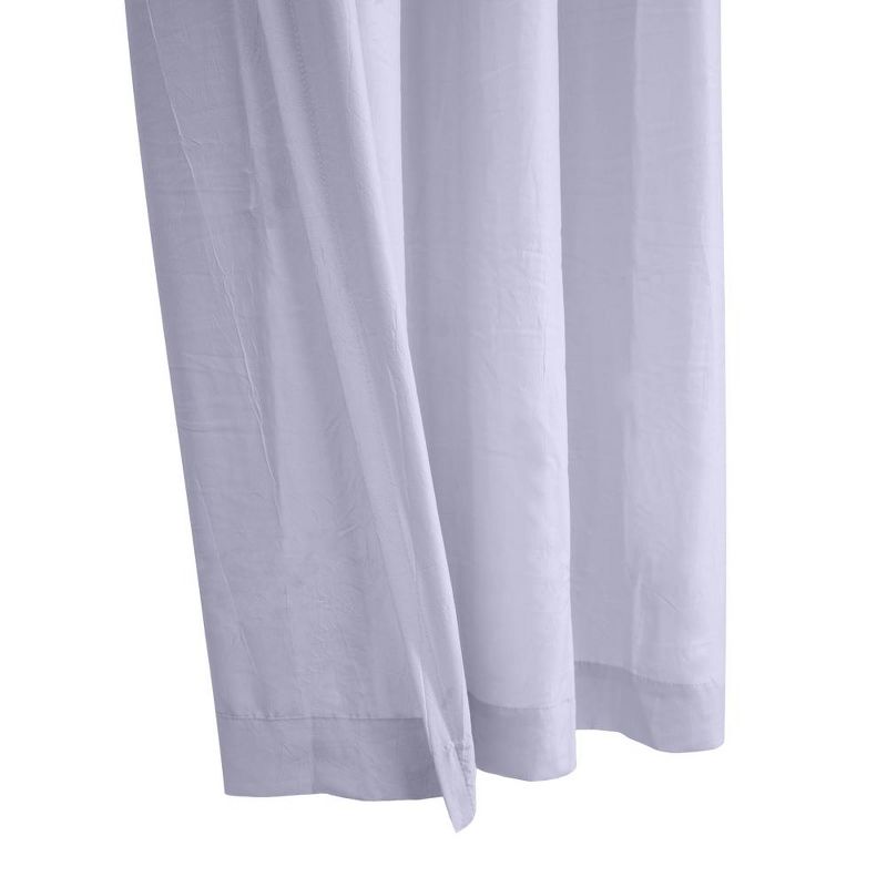Habitat Harmony Light Filtering Soft and Relaxed Feel in Room Provide Privacy Grommet Curtain Panel Lavender, 4 of 6