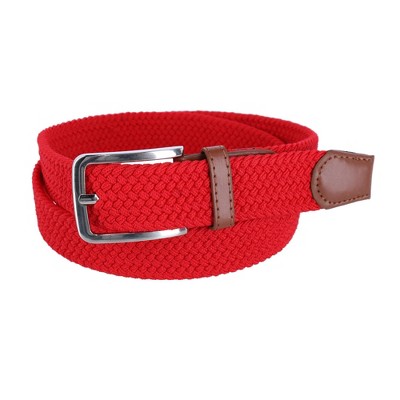 Ctm Women's Elastic Braided Stretch Belt : Target