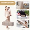 Infans Portable Baby Playard Nursery Center Crib Bassinet w/ Hanging Toys & Music Box - 4 of 4