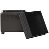 Harrison Single Tray Ottoman  - Safavieh - 3 of 4