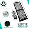 Sorbus 51 Inch Acupressure Mat, Pillow & Carry Bag Set - Helps with Stress, Back & Neck Pain - Great for Muscle Relaxation, Sciatica, & Meditation - 2 of 4