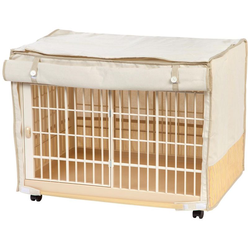 IRIS USA Wire Dog Crate Animal Cage, for Dogs indoor, 1 of 9