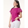 Jones New York Flutter Short Sleeve Top - 2 of 3