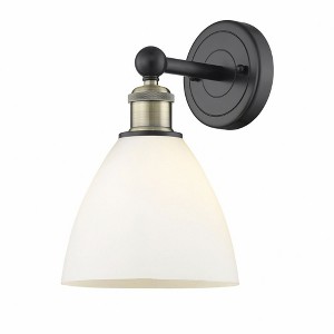 Innovations Lighting Bristol Glass 1 - Light Sconce in  Black Antique Brass - 1 of 1