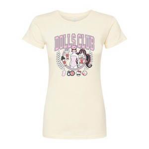 Women's - Mattel - Dolls Club Fitted Graphic T-Shirt - 1 of 2