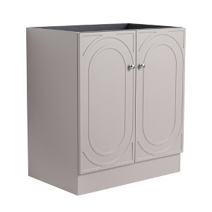 SEVOBAL Bathroom Vanities Freestanding 30 Inch Vanity with Soft Close Cabinet Doors for Bathroom, Gray, 29.13"*19.5"*33.37" - 1 of 4