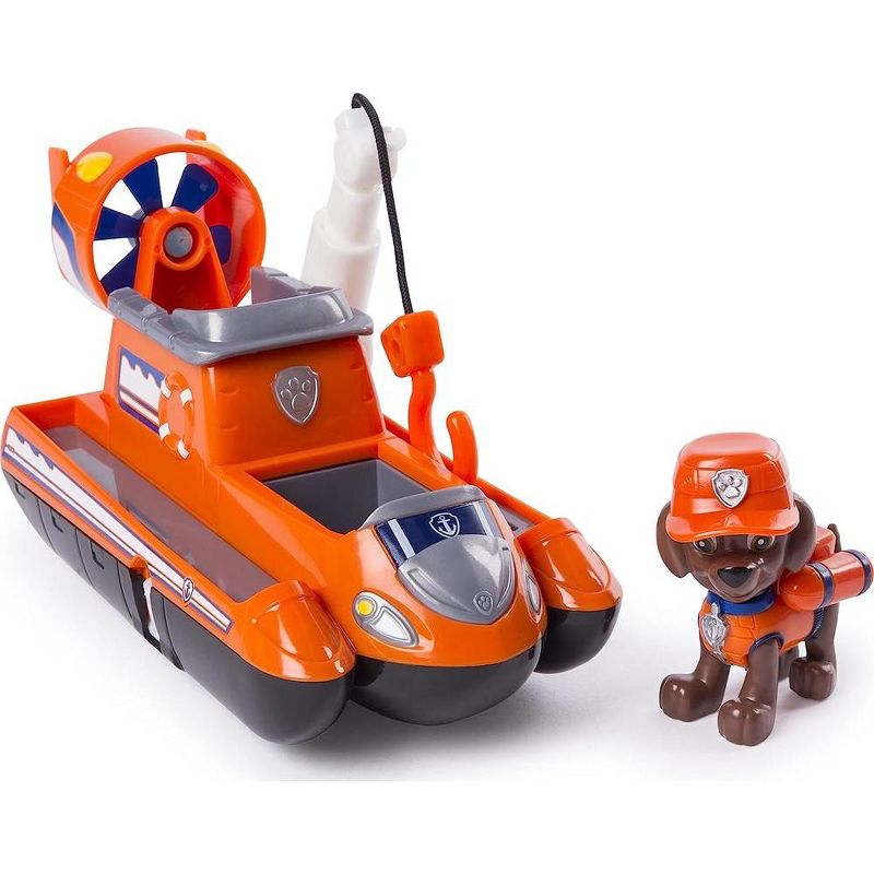 Paw Patrol Ultimate Rescue - Zuma’s Ultimate Rescue Hovercraft with Moving Propellers and Rescue Hook, for Ages 3 and Up, 2 of 4