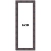 PosterPalooza | Panoramic Slim Profile Brown Picture Frame - UV Acrylic, Foam Board Backing, Hanging Hardware - 2 of 4